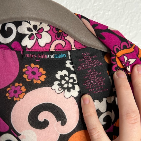 Vintage Y2K MaryKate and Ashley Pasiley Button Up Top - Picture 5 of 8